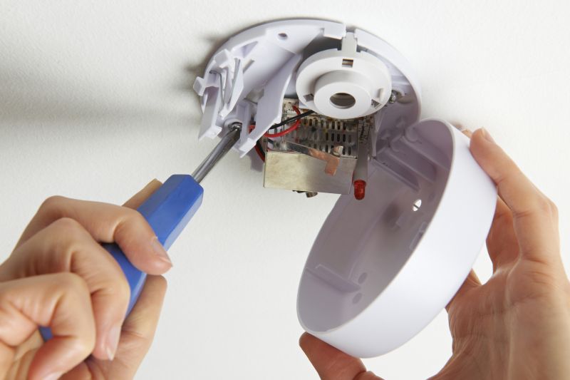 Smart Smoke Detector Installation detail